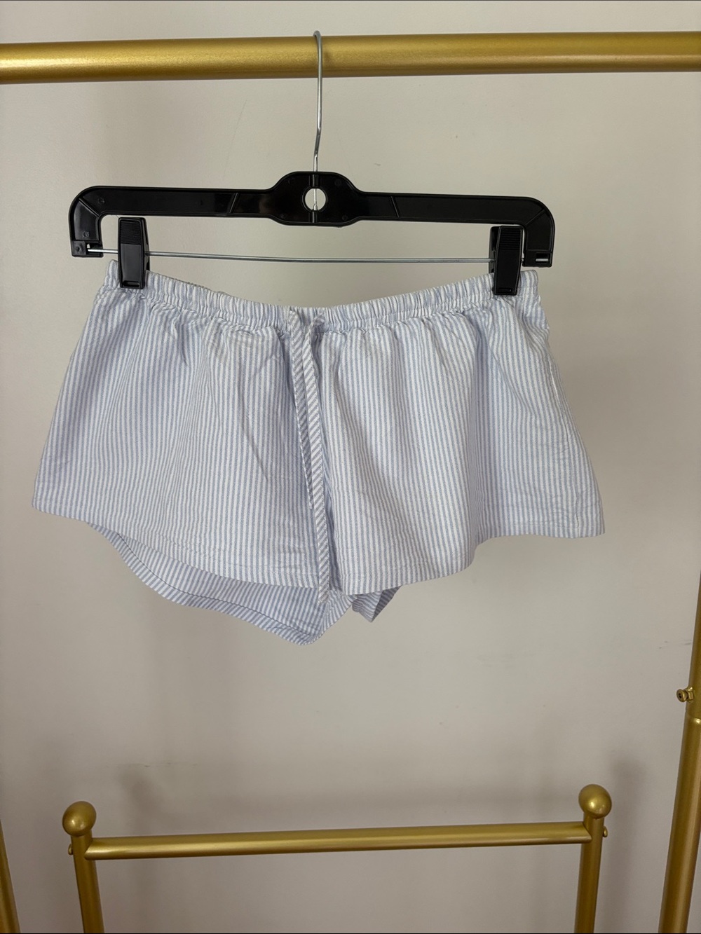Brandy Melville Mary Lou Striped Linen Shorts